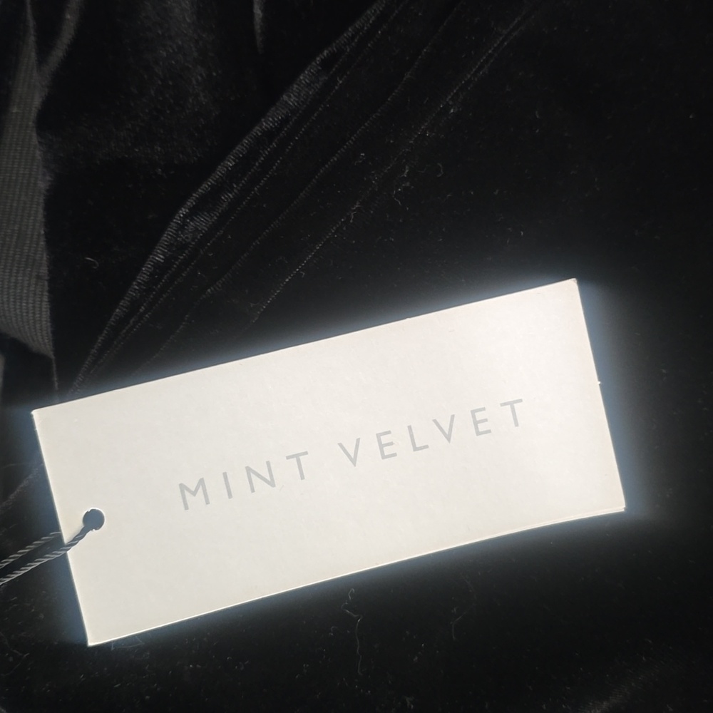 NWT Velvet Black Wide Trousers by MINT VELVET Brand - Picture 4 of 6